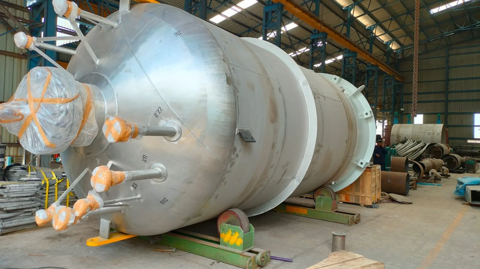 10 KL Reactors in SS 316