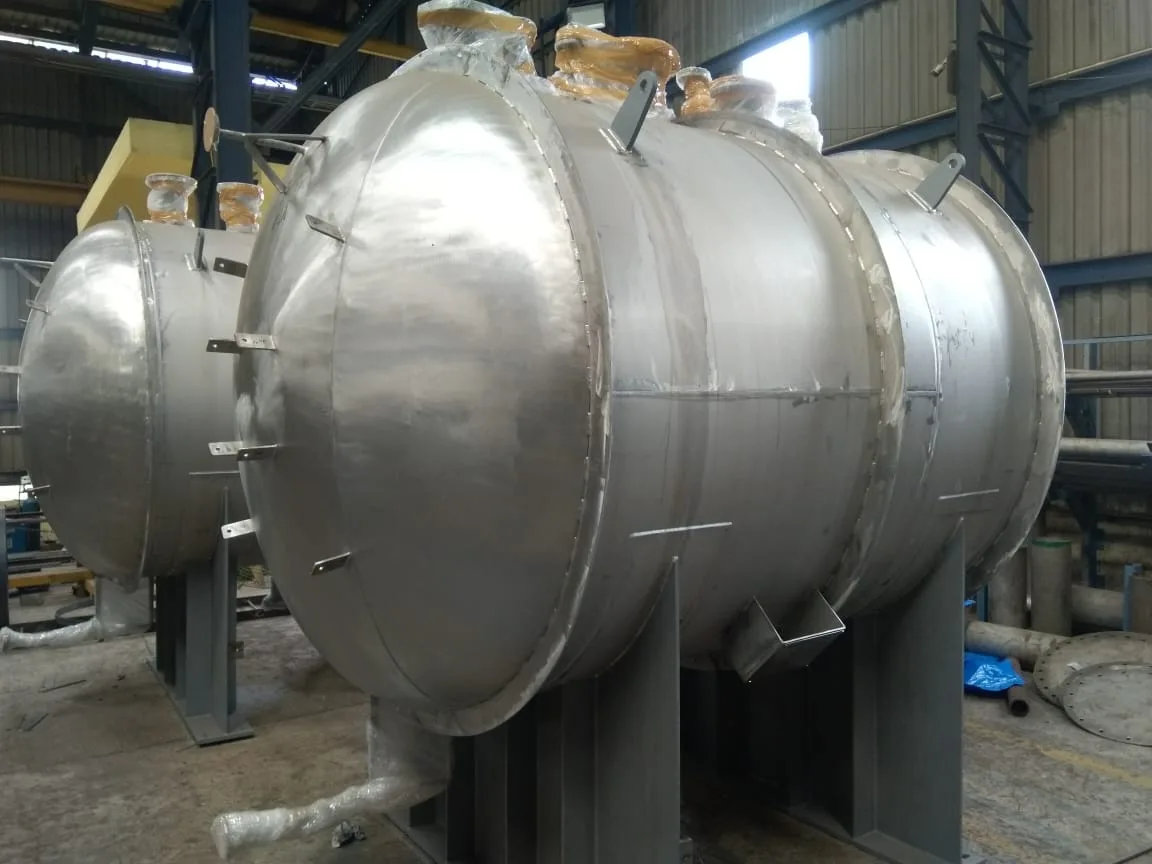 Distillate Storage Tanks in SS 316
