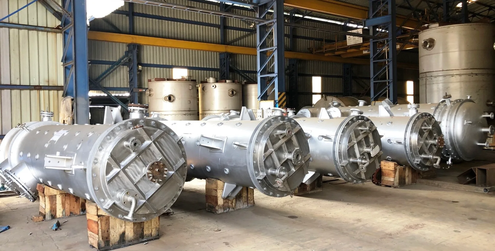 Sulphur Heat Exchanger in SS 316