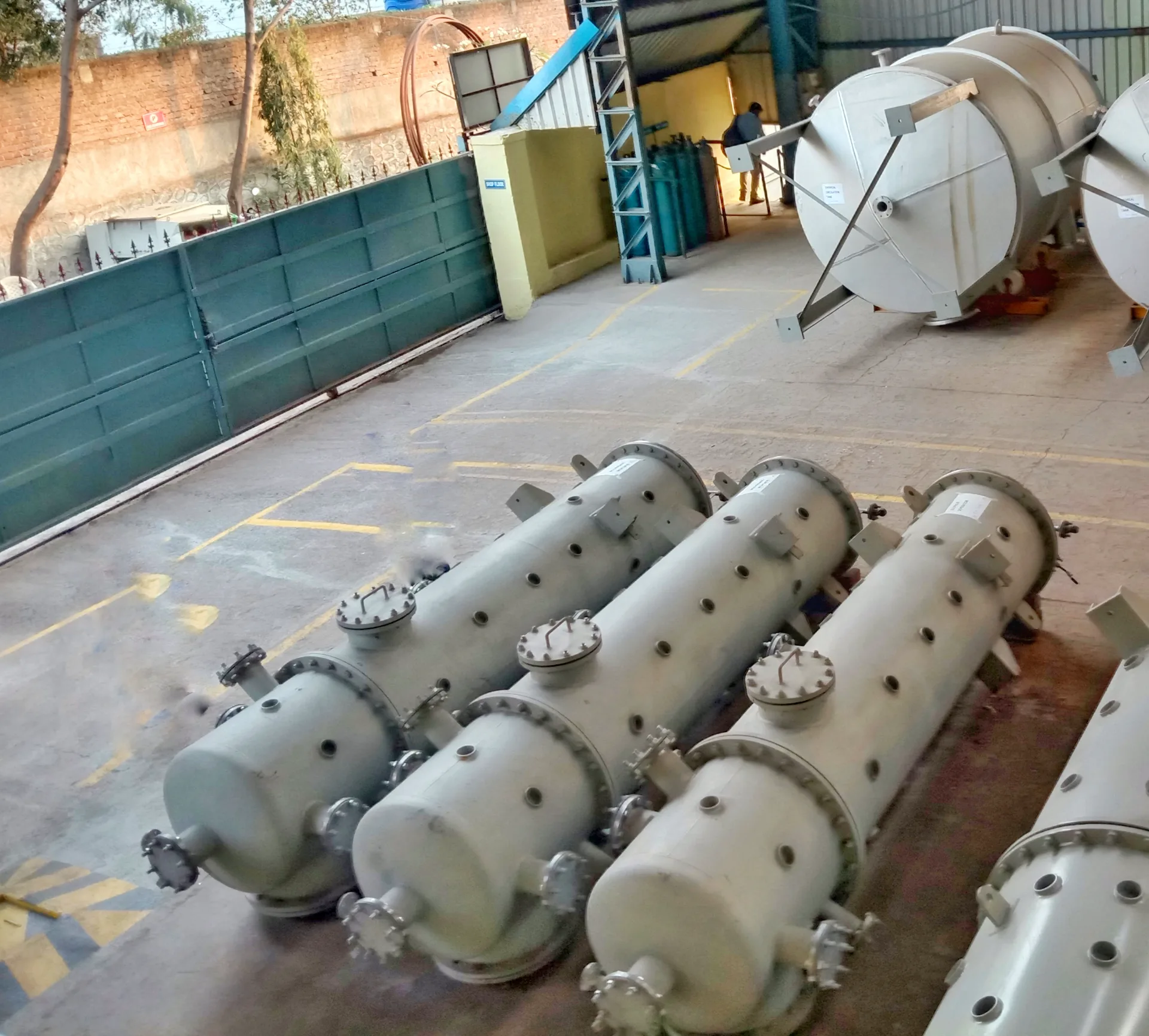 Sulpher Heat Exchanger and seperator in SS 316