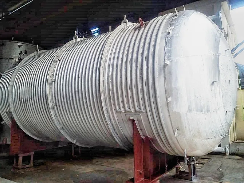 50KL Limpeted Vessel (Horizontal) Storage Vessels in SS 304L