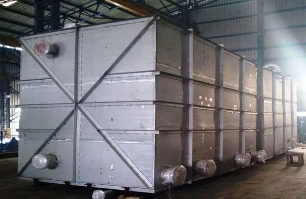 50 KL Rectangular Storage Tanks in SS 316